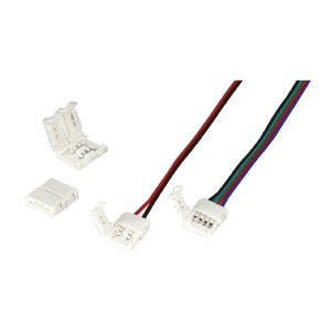 12V Şerit Led 3 Chip Bağlantı Aparatı 10 mm