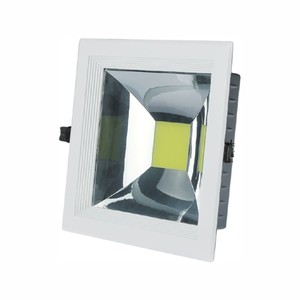 30W Led Kare Sabit Downlight 6500K