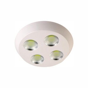 20W Led 4Lü Yuvarlak Sıva Üstü Armatür 3000K